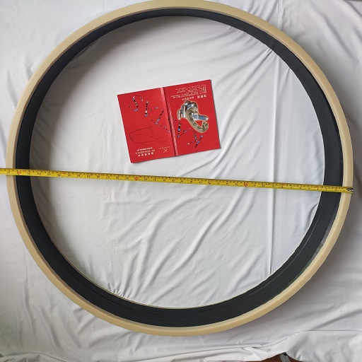 鋁型材擠壓機主油封 大尺寸V 尼龙 夾佈組合圈 鋁材擠壓機進口密封圈 擠壓機油封